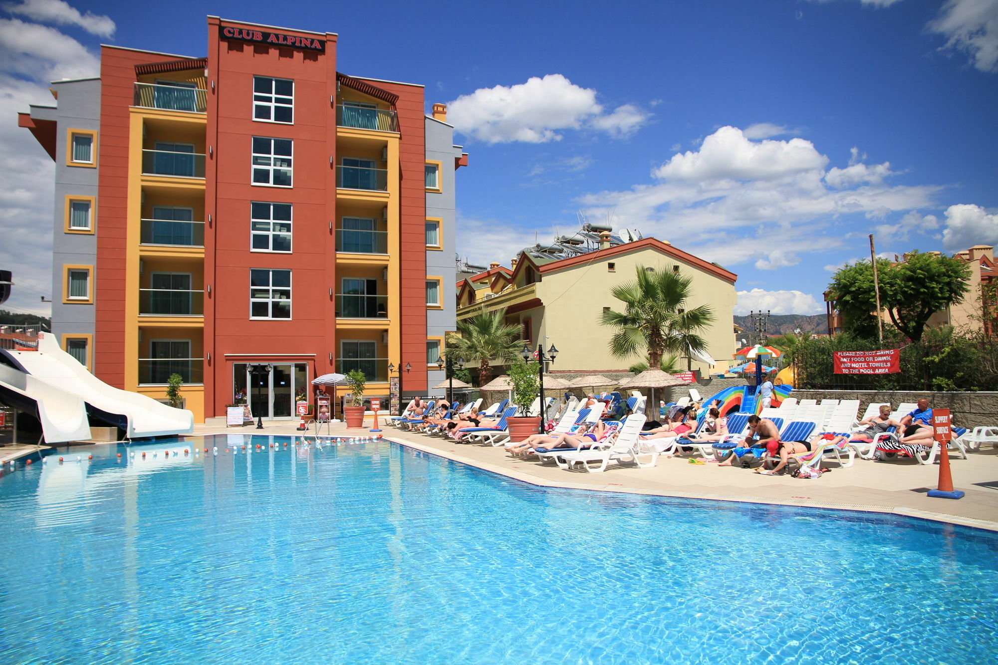 Hotel Club Alpina Marmaris Exterior foto